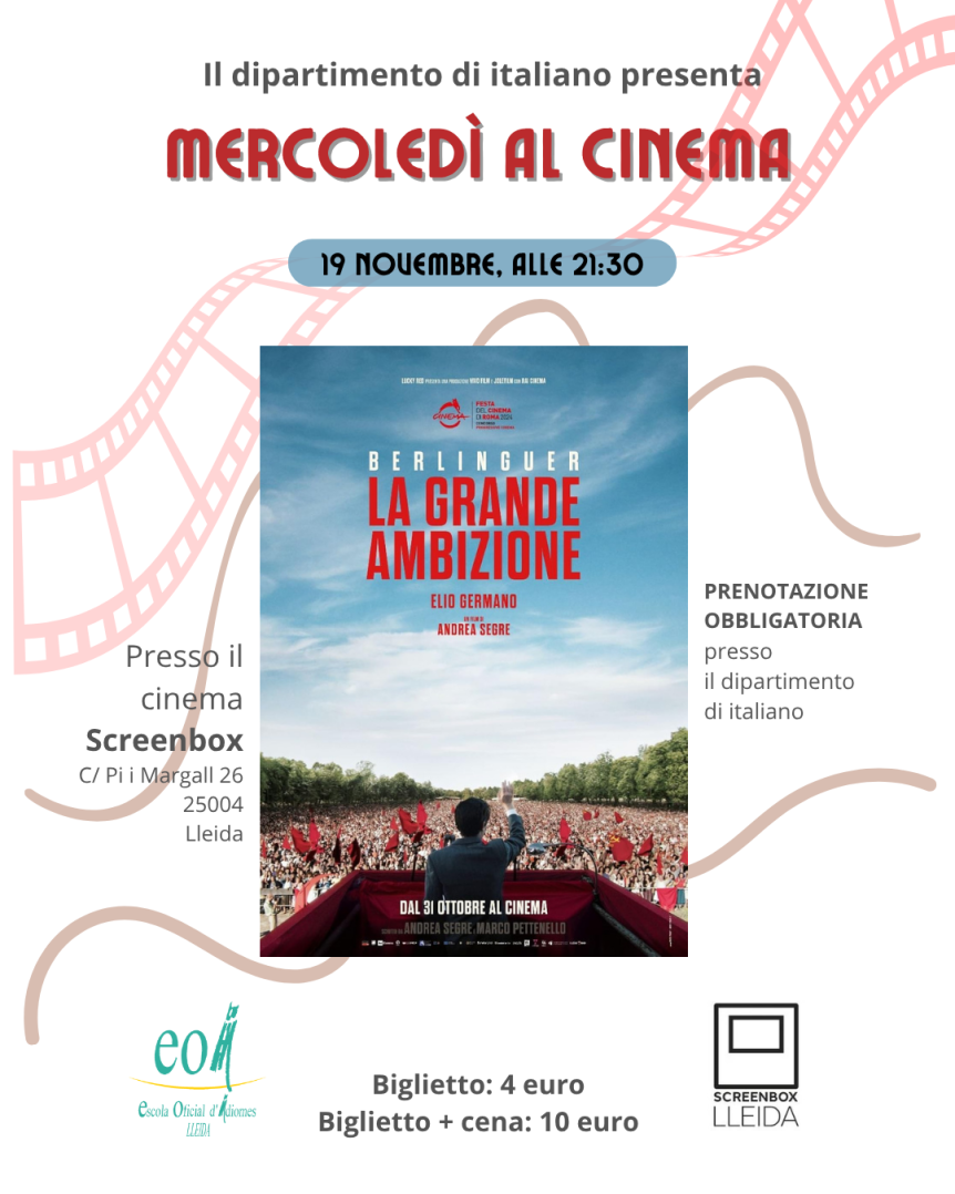 Poster film Berlinguer